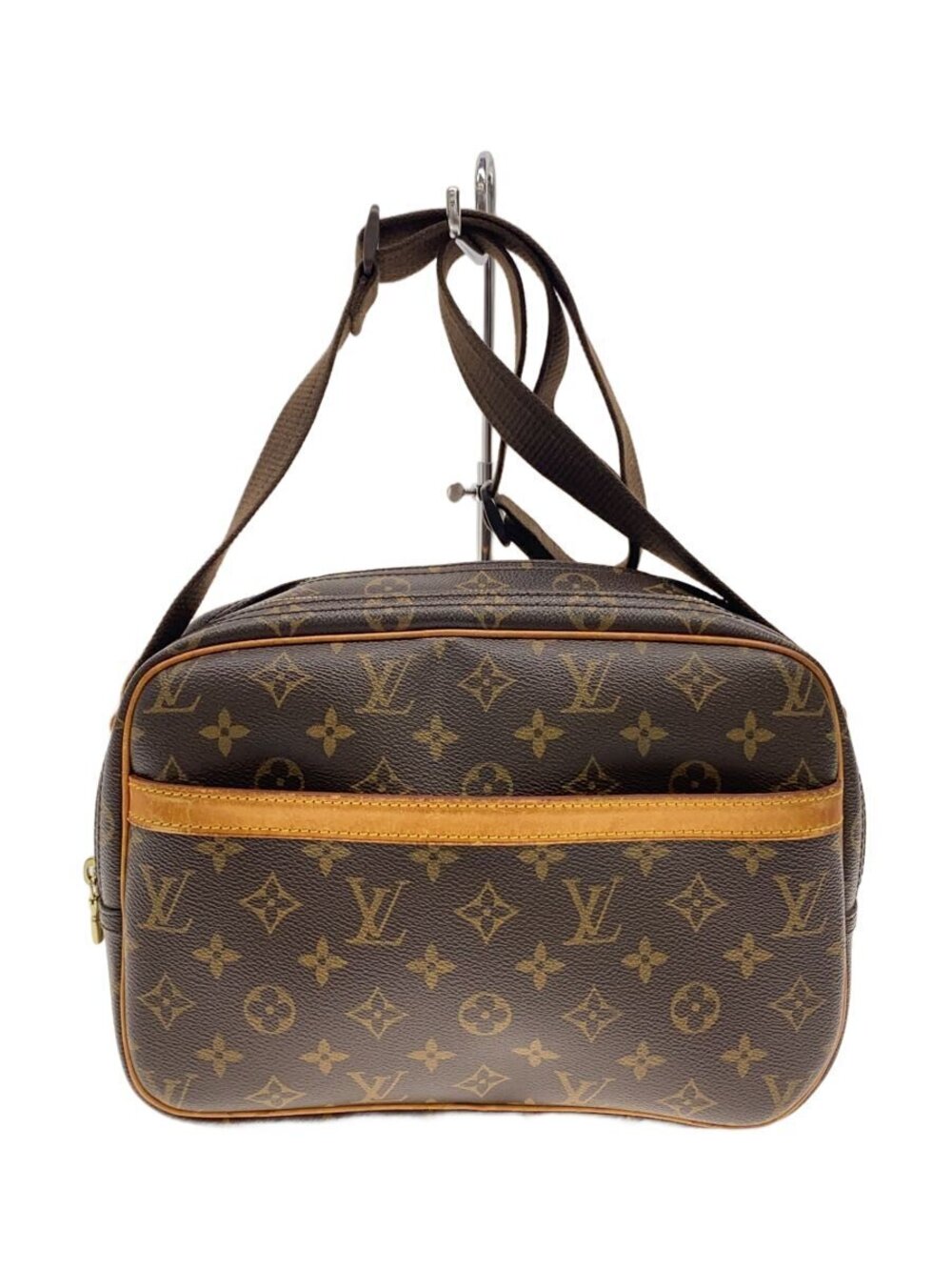 LOUIS VUITTON Reporter Monogram Canvas Brown